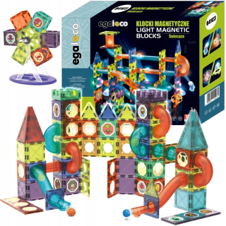 MAGNETICKÉ BLOKY GUĽOVÁ DRÁHA 110 XXL kusov