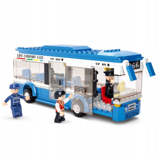 Sluban bloky Mestský autobus Mesto Mesto Mesto