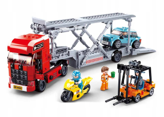 Sluban bloky Truck Lawet City City Mesto
