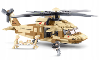 Sluban vrtuľník Black Hawk Army Army