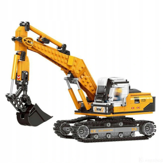 Stavebnica - MEGA technické bloky set 722el. bager 03038