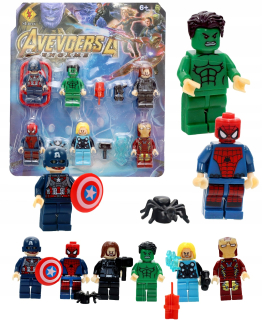 BLOCKS mini POSTAVKY Avengers 6 kusov + Nová séria