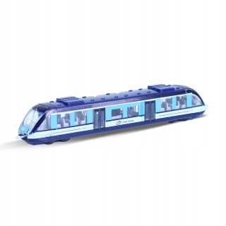 Dráha pre deti, stavebnica - Železnice Regional Metal Train Czech 17cm