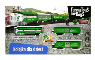 Dráha pre deti, stavebnica - Fronta pre deti s ľahkým a 17el zvuku.