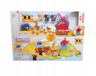Dráha pre deti, stavebnica - Elektrické fronty minizoo figúrky