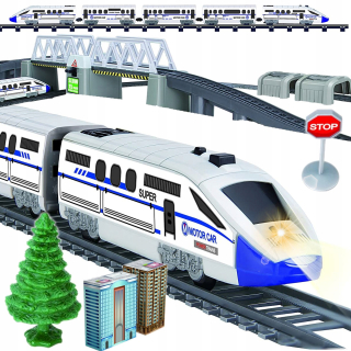 Dráha pre deti, stavebnica - Elektrické fronta XL tunel zvýšil most Y113