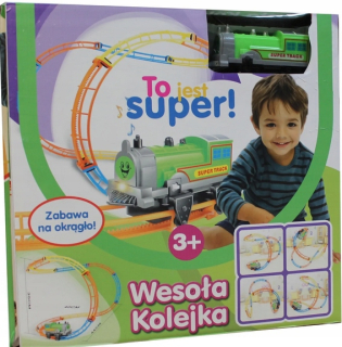 Dráha pre deti, stavebnica - Queue Train Ciufcia Tora Sound Feerful Front