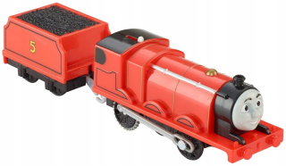 Dráha pre deti, stavebnica - Trackmaster Lokomotive Kuba James BML08