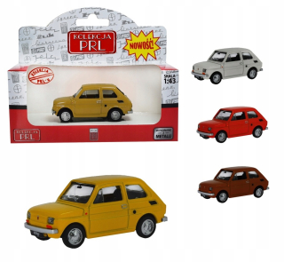 Zbierka kovov Auto Maluch Poľský Fiat 126p