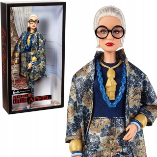 Bábika Barbie - Zberateľskú bábiku Barbie štylizovaný Iris Apfel
