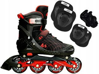 NASTAVITEĽNÉ INLINE KORČULE + CHRÁNIČE 30-33