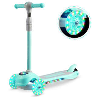 Ricokids Piko trojkolesová kolobežka, mäta