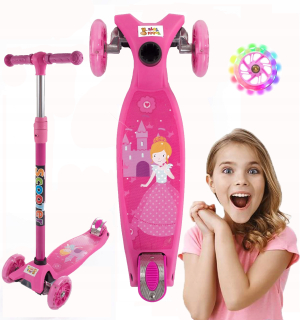 Trojkolesová kolobežka TOBBI-TOYS TJ 701 A-PINK Ružová