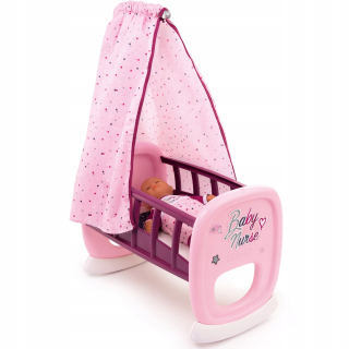 Postieľka pre bábiku -
Kolíska s Canopy baby Nurse Smoby