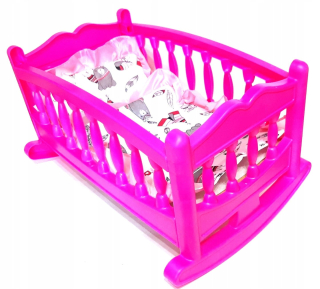 Postieľka pre bábiku - 
 CRADLE ZUZIA PRE DOLLY BOLO 80622