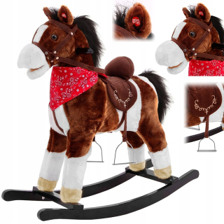 Interaktívny fialový maskot