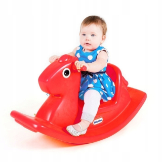 Hojdací koník - Hojdací kôň Little Tikes Bujak kôň červená