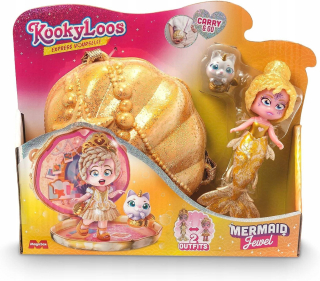 Morská panna KookyLoos - JEWEL - bábika Morská panna