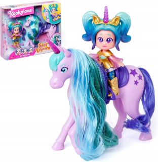 KOOKYLOOS Star Unicorn star Unicorn Bábika Aurora, figúrky