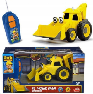 Rozprávkové autíčko - Bager Bob Builder Controlled RC Auto Pilot
