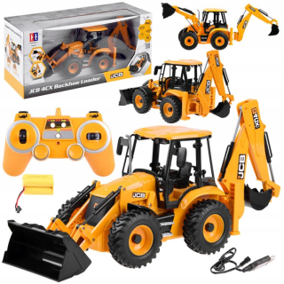 RC nabíjačka nabíjačky na diaľku ovládané JCB + diaľkové ovládanie