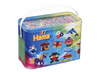Koráliky Hama 20850 Midi 30.000 Mix Pastel box