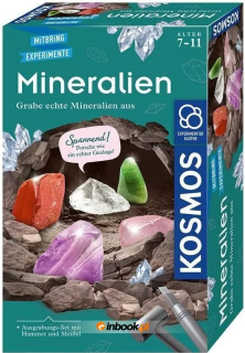 ARCHEOLOGICKÁ SADA COSMOS MINERÁLY KAMENE EDU