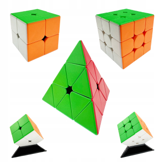Moyu Cube set 2x2 3x3 profesionálna pyramída