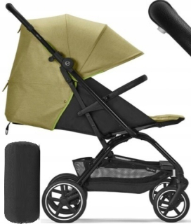 Cybex Eezy S+2 mestský kočík Nature + WE ARE ONE CO PREPRAVNÁ TAŠKA NA KOČÍK VEĽKOSŤ XL