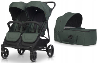 Kočík pre dvojičky Euro-Cart Euro-kočík Doblo Euro-Cart kočík pre dvojičky