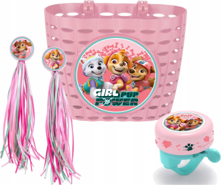 PAW PATROL PINK BIKE BASKET + 2 ďalšie produkty