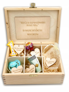 BOX OF SPOMIENKY DARČEK KU KRSTU ROK NARODENINY