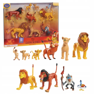 Rozprávková postavička - Kráľ Lion 10 postava Original Deluxe 24h set