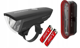 Sada osvetlenia na bicykel Kross Quark Set 1,0 60 lm