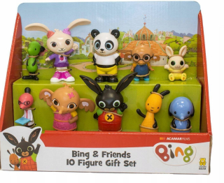 KRÁLIK BING SULA FLOP COCO VEĽKÁ SÚPRAVA 10-tich figúrok