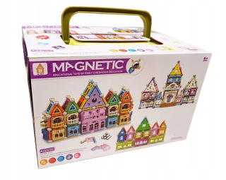 Magneticka stavebnica - Guličky Magnetické bloky neodým 138el. kocky