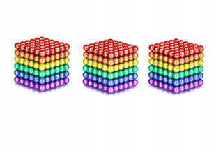 Neocube gule magnetickú súpravu xxl 648 ks farba