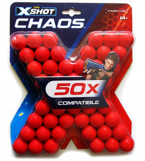 Pištoľ pre deti - ZURU X-SHOT CHAOS METEOROVÉ GULE Nerf Rival 50ks.