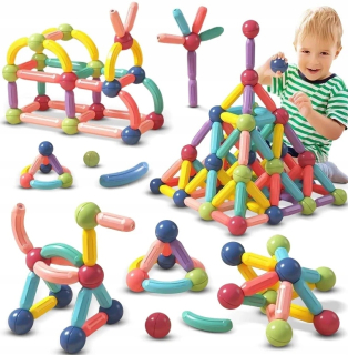 Marioinex Wafle Construction Blocks 48 prvkov