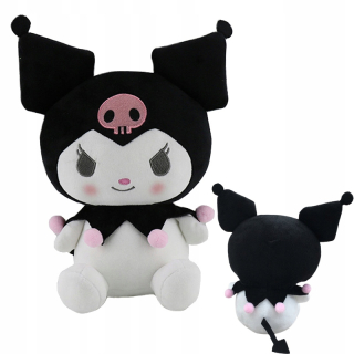 Kuromi Cuddly plyšový posádka maskot 25 cm