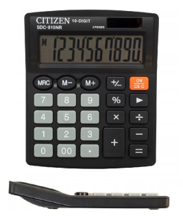 Stolná 10-miestna kalkulačka Citizen SDC-810NR
