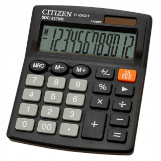 Kancelársky kalkulátor Citizen SDC-812BN