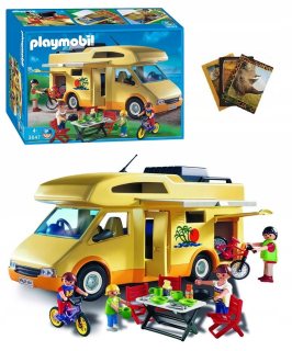 Stavebnica, slamky - Obytné auto Akčné figúrky Playmobil Obytné autá