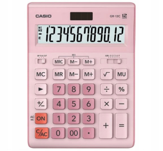 Kancelársky kalkulátor Casio GR-12C-PK