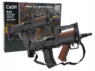 Stavebnica RC Technic - Puška Groza bloky 1504 el. CADA 10 striel