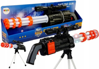 Detská zbraň - Sniper Rifle pre batérie. Otočné šírenie