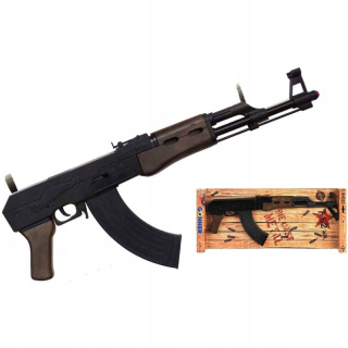 Detská zbraň - Kovová puška AK-47 Gonher na kapucni 53 cm