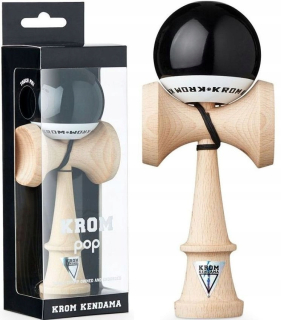Kendama Krom Pop Czarna s ďalším LOL povlakom