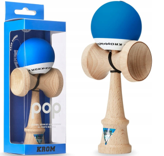 Kendama Krom Pop tmavo modrá, modrá