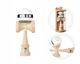 Kendama strogo na bielom